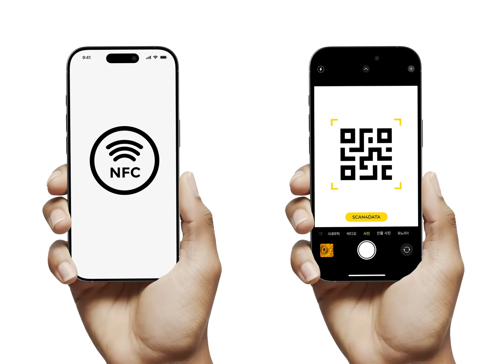 NFC & QR scanning